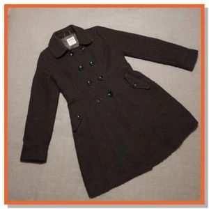 Womens Wool Blend Pea Coat | Old Navy